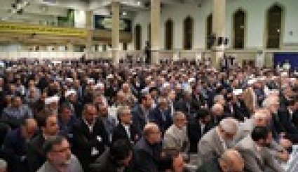 دیدار مسوولان و کارگزاران نظام با مقام معظم رهبری