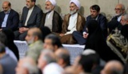 دیدار مسوولان و کارگزاران نظام با مقام معظم رهبری