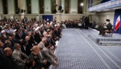 دیدار مسوولان و کارگزاران نظام با مقام معظم رهبری