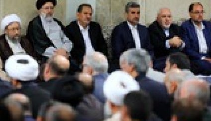 دیدار مسوولان و کارگزاران نظام با مقام معظم رهبری