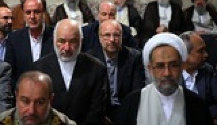 دیدار مسوولان و کارگزاران نظام با مقام معظم رهبری