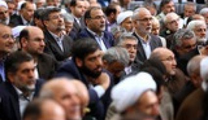 دیدار مسوولان و کارگزاران نظام با مقام معظم رهبری