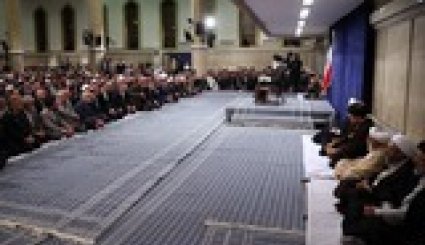 دیدار مسوولان و کارگزاران نظام با مقام معظم رهبری