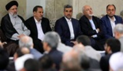 دیدار مسوولان و کارگزاران نظام با مقام معظم رهبری