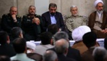 دیدار مسوولان و کارگزاران نظام با مقام معظم رهبری