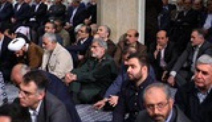 دیدار مسوولان و کارگزاران نظام با مقام معظم رهبری
