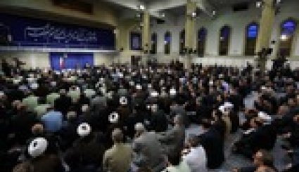 دیدار مسوولان و کارگزاران نظام با مقام معظم رهبری