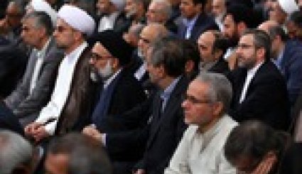 دیدار مسوولان و کارگزاران نظام با مقام معظم رهبری