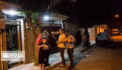  تهران و کرج پس از زلزله