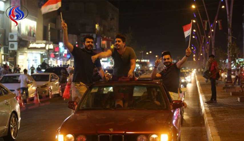 گزارش تصویری از شادی عراقی ها از آزادی موصل 
