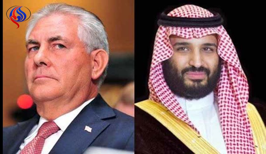 دیدار تیلرسون با ولیعهد سعودی