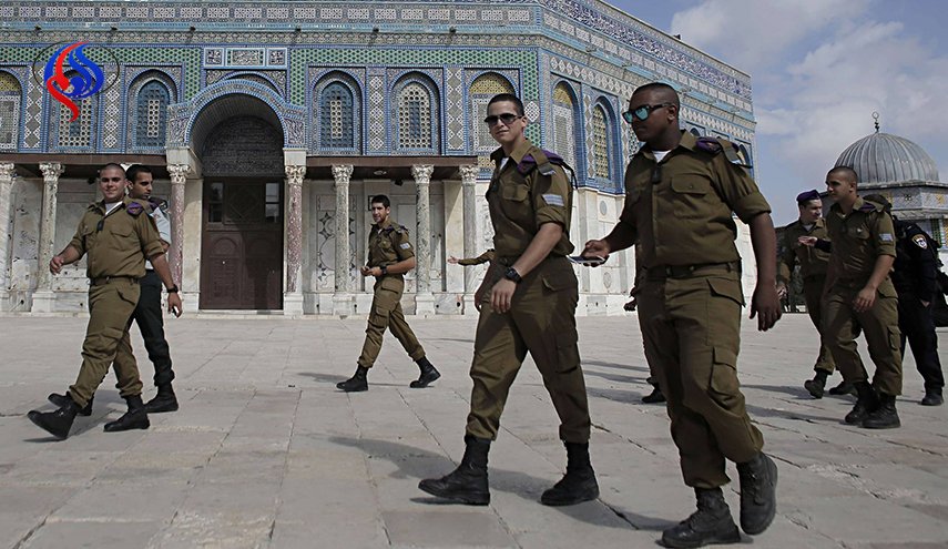 عکس جسد نظامی صهیونیست در مسجد الاقصی