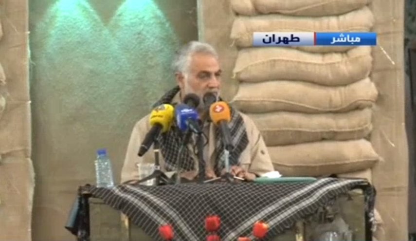 حاج قاسم سلیمانی در حال تفریح + عکس 