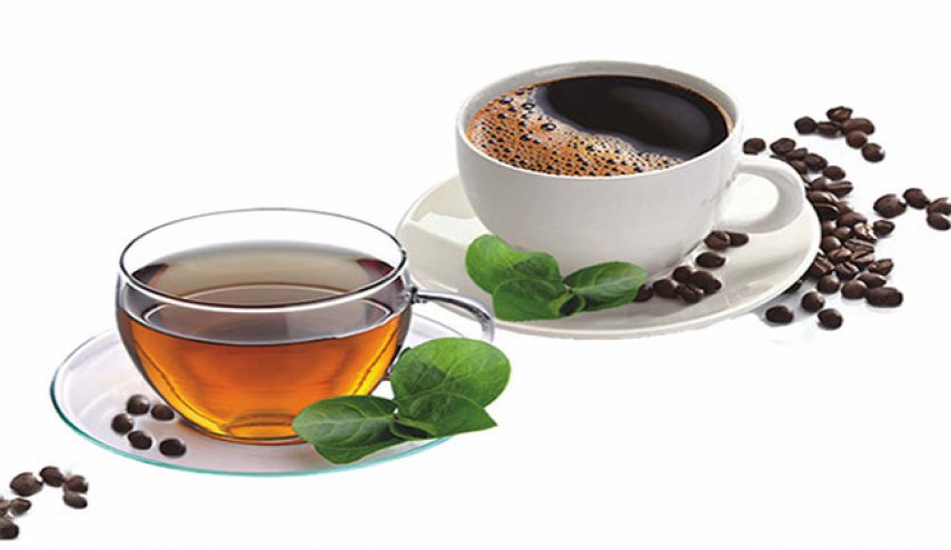 با احتیاط چای و قهوه بنوشید
