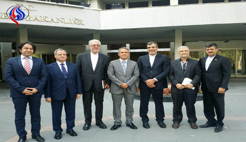 دیدار جابری انصاری با قائم مقام وزارت خارجه ترکیه در آنکارا