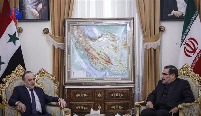دیدار  نخست وزیر سوریه با شمخانی 