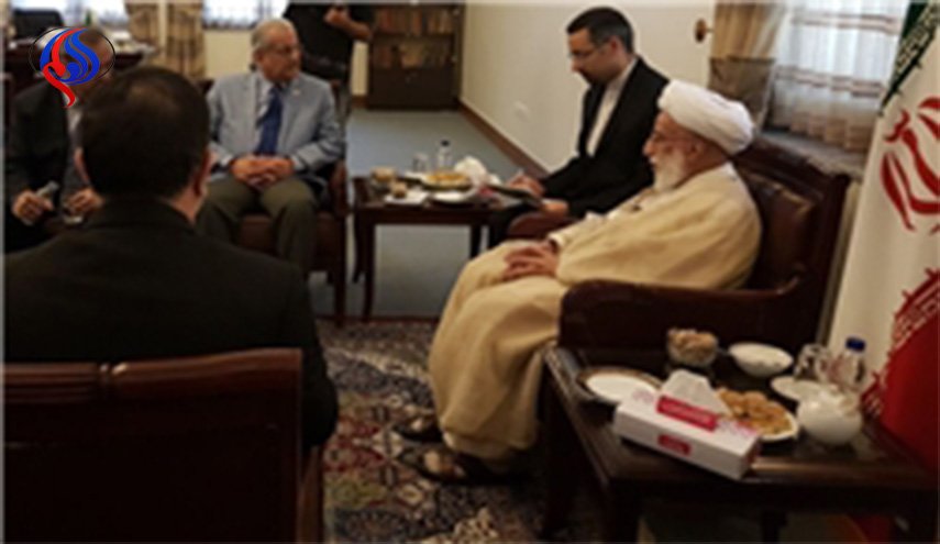 دیدار رئیس مجلس سنای پاکستان با آیت‌الله جنتی