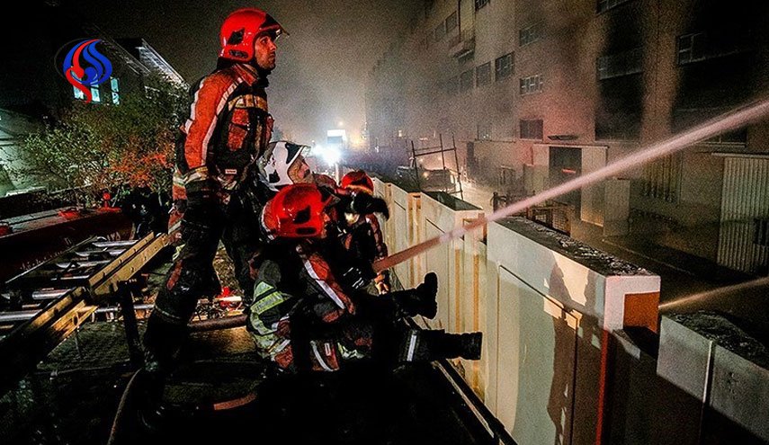 حریق گسترده بارانداز کالا در تهران
