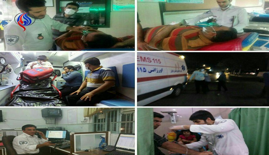 تعداد مصدومان نشت گاز کلر در دزفول به صد نفر رسید