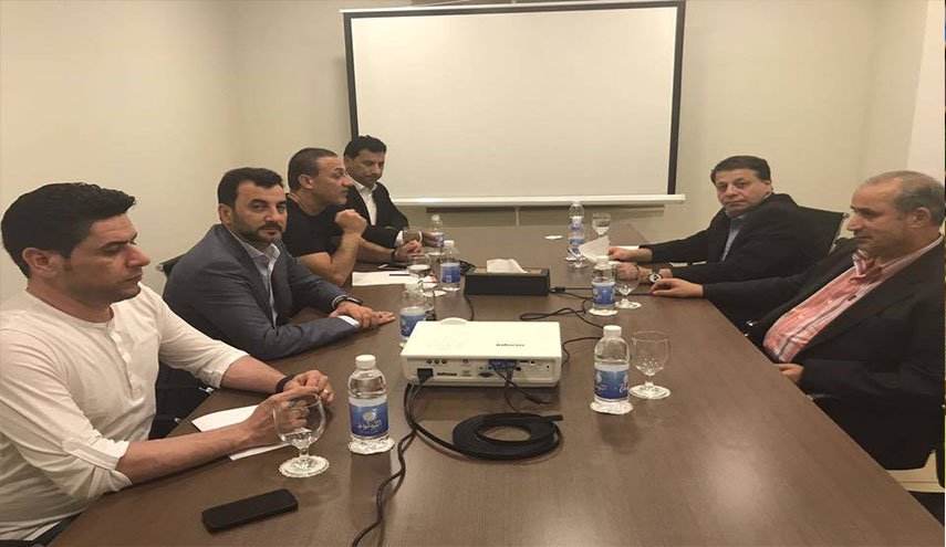 تیم ملی فوتبال ایران در کربلا اردو می زند