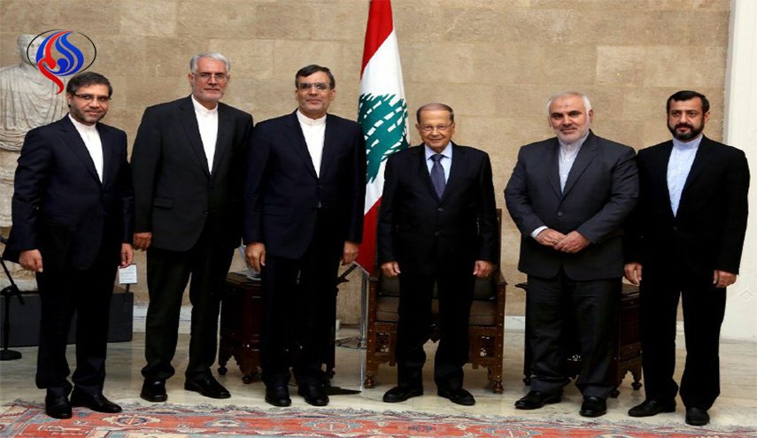 دیدار جابری‌انصاری با میشل عون 