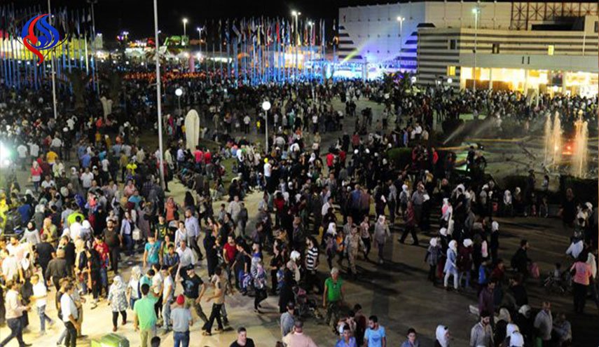 نمایشگاه بین المللی دمشق، زیبایی شب های این شهر را بازگرداند + تصاویر