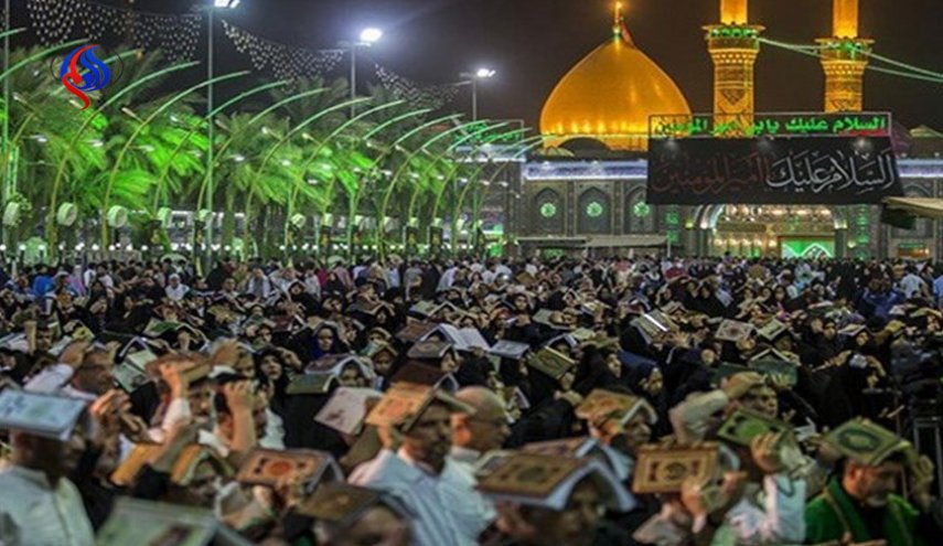 حضور ۸۰۰ زائر دانشگاهی در مراسم دعای عرفه کربلای معلی