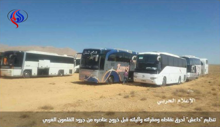 انتقال گروهی از داعشی ها از غرب سوریه به شرق این کشور 
