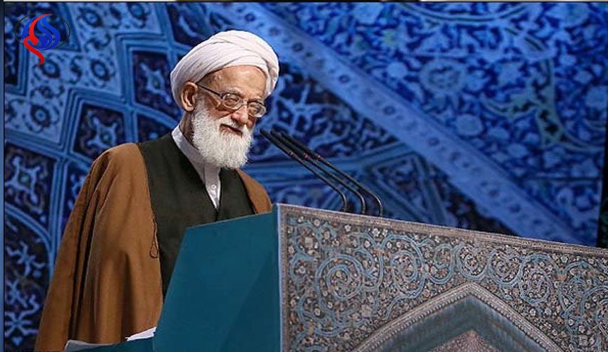 اقامه نماز عید قربان به امامت آیت الله امامی کاشانی