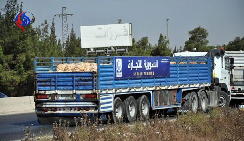 اولین کاروان کمک های دولت سوریه وارد دیرالزور شد