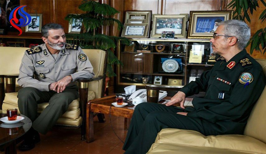 نیروهای مسلح در مسیر تقویت روزافزون سپر دفاعی کشور هستند
