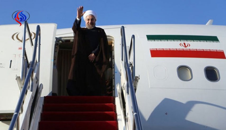 روحانی به آستانه رفت