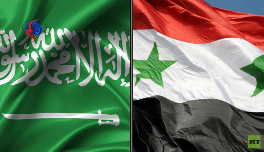 تصویر رئیس جمهور سوریه بر دیوار وزارت خارجه  عربستان! + عکس