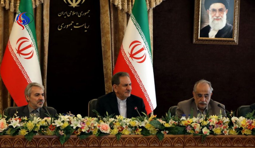 جهانگیری: اراده دولت بر اجرای اقتصاد مقاومتی است