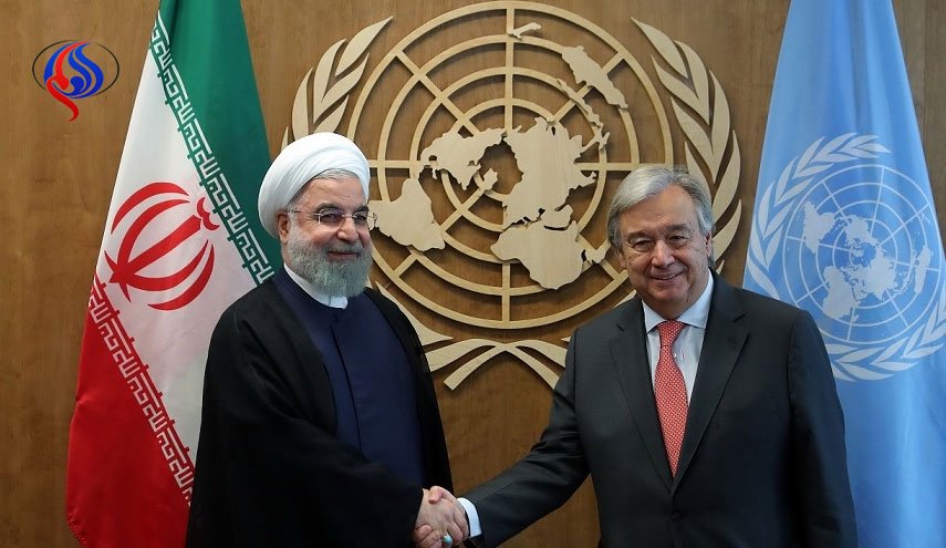 رییس جمهوری با دبیرکل سازمان ملل دیدار کرد