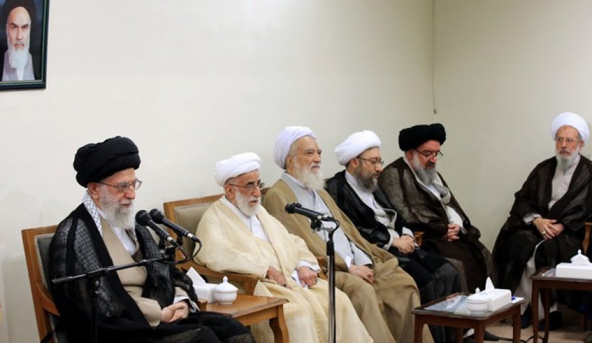 دیدار رئیس و اعضای مجلس خبرگان  با رهبر انقلاب 