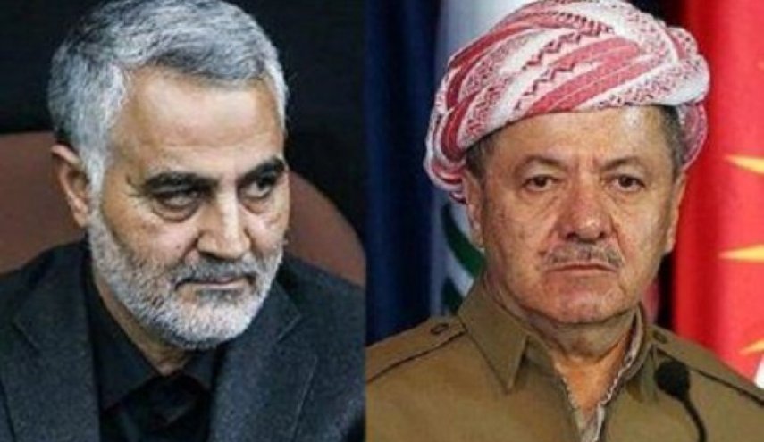 نصیحت سرلشکر سلیمانی به بارزانی چه بود؟