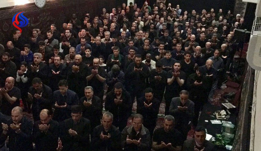 برگزاری نماز باشکوه ظهر عاشورا در مرکز اسلامی فرانسه