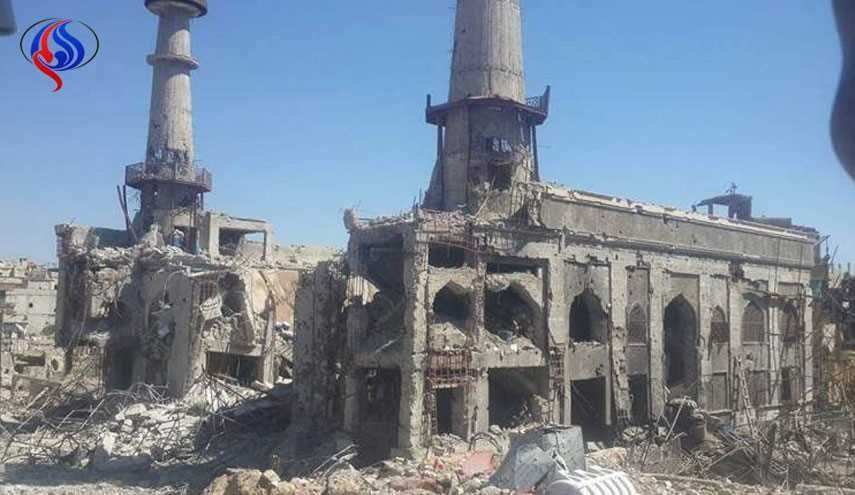 حضور اولین گروه از زائران در بارگاه حضرت سکینه پس از آزادسازی «ریف دمشق»

