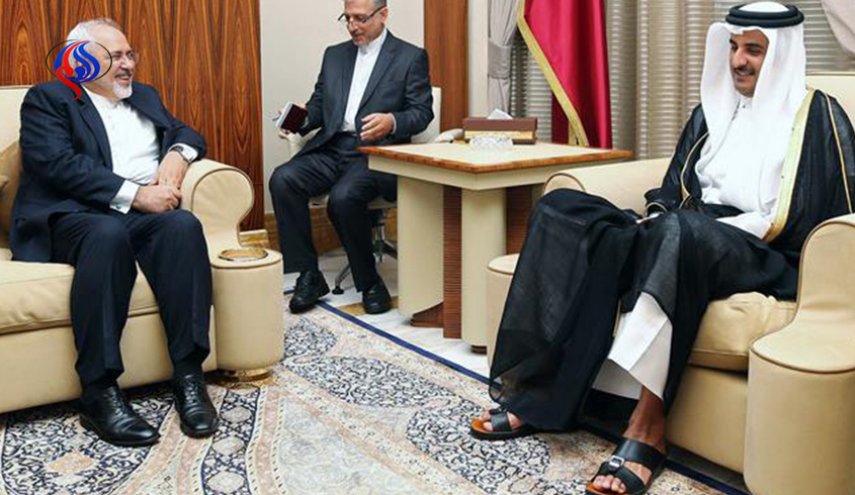 حاشیه‌سازی دمپایی مقامات قطری در دیدار با ظریف + عکس