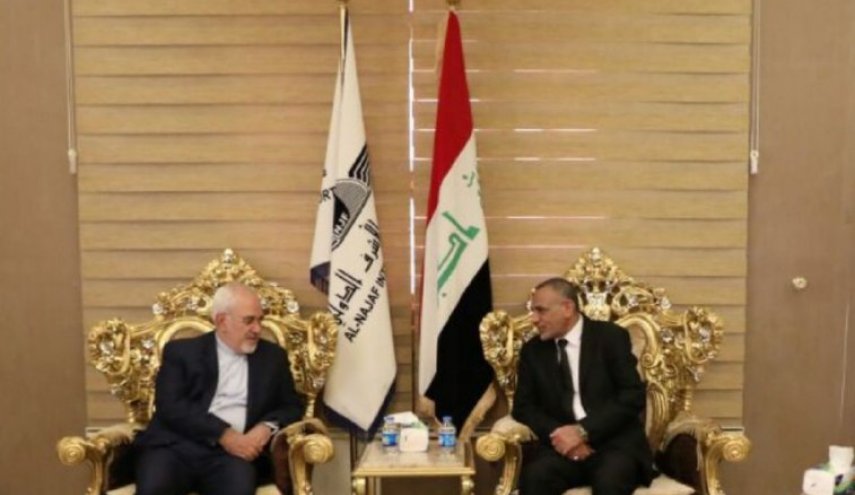 ظریف وارد نجف اشرف شد 