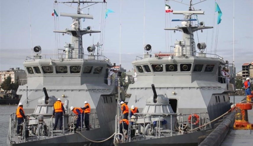 نخستین ناوگروه جمهوری آذربایجان در بندرانزلی پهلو گرفت