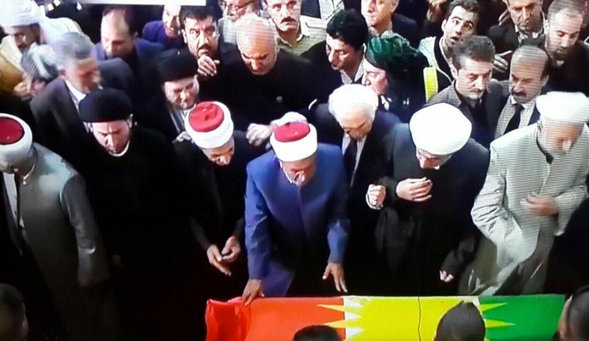 اعتراض شدید دولت بغداد به عدم نصب پرچم عراق بر تابوت جلال طالبانی