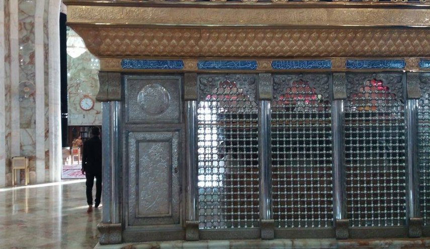 صور من داخل مرقد الحر بن يزيد الرياحي