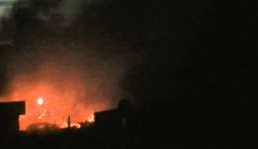 استشهاد واصابة اكثر من 20 شخصا إثر تفجير انتحاري غرب الرمادي
