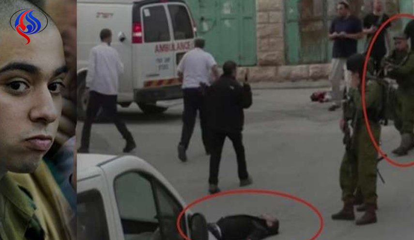 الجندي الإسرائيلي قاتل الفلسطيني الجريح يحصل على مكافأة
