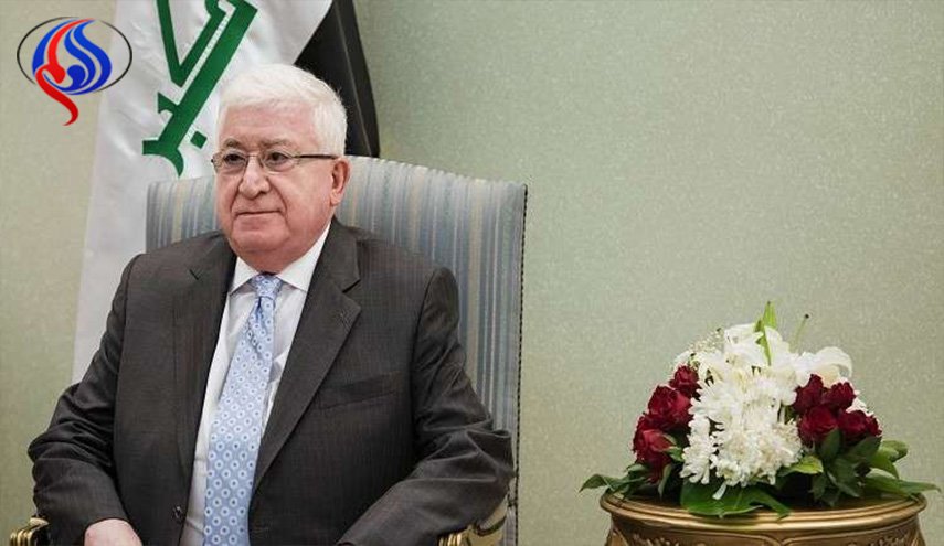 العراق ينفي نقل رئيسه رسالة من بغداد إلى القيادات الكردية