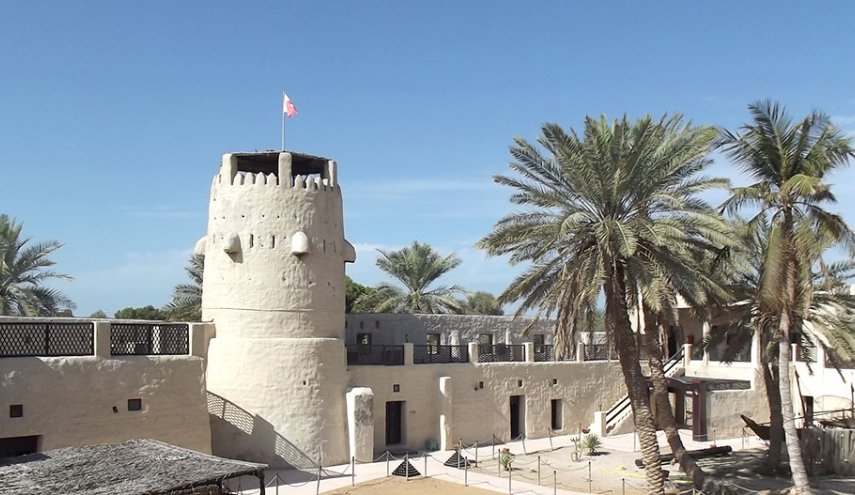 حصن فلج المعلا في أم القيوين في الأمارات 