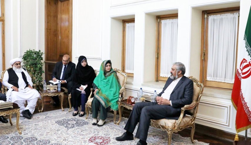دیدار رئیس مجلس ایالت بلوچستان پاکستان با قائم‌مقام وزیر امور خارجه
