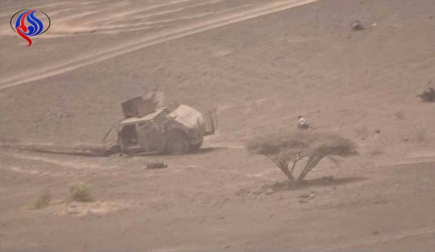 قتلى وجرحى سودانيون جراء انفجار مدرعتهم بعبوة ناسفة غربي تعز